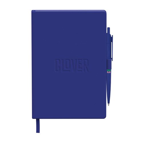Neoskin® Hard Cover Journal Combo shown in Dark Blue
