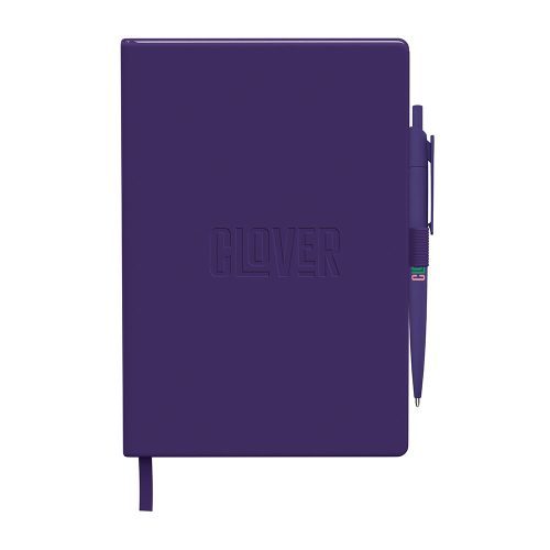 Neoskin® Hard Cover Journal Combo shown in Purple