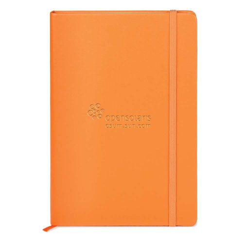 Neoskin® Hard Cover Journal shown in Orange