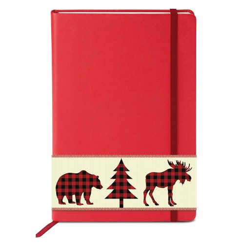 Neoskin® Hard Cover Journal shown in Red
