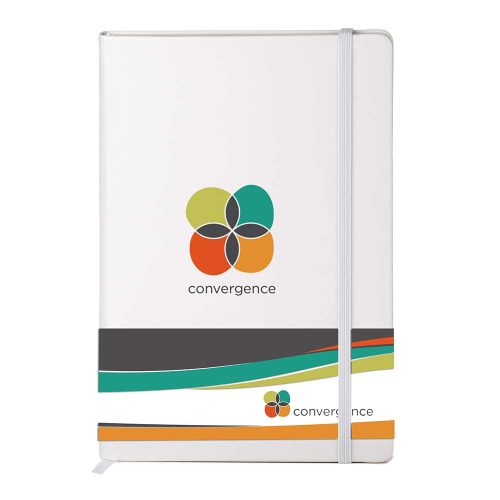 Neoskin® Hard Cover Journal shown in White