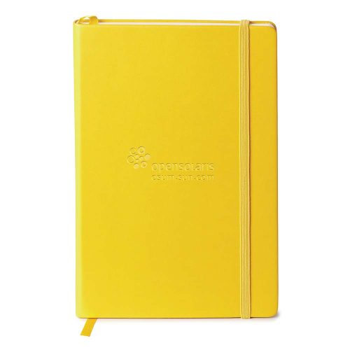 Neoskin® Hard Cover Journal shown in Yellow