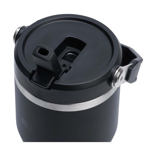 Flip Straw Closeup | Stanley IceFlow™ Tumbler 20oz in Black