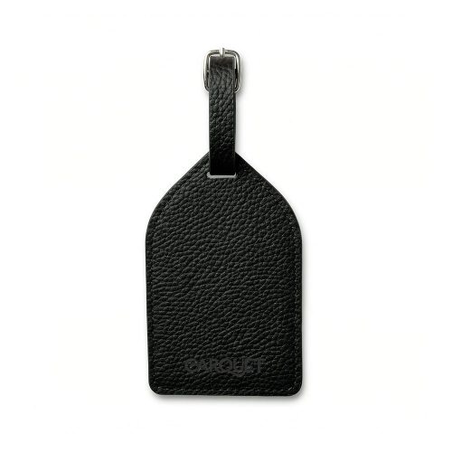 Black Back View | Tempo Golf Bag Tag